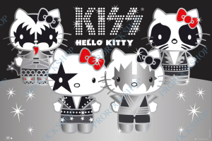 plakát Kiss - Hello Kitty