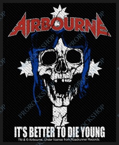 nášivka Airbourne - It's Better To Die Young