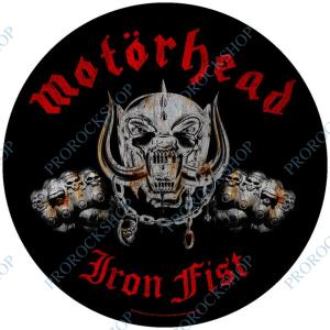 nášivka na záda Motörhead - Iron Fist