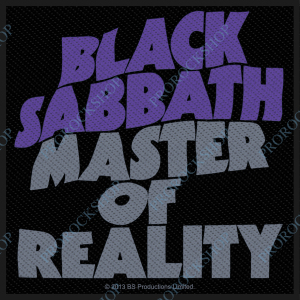 nášivka Black Sabbath - Master Of Reality