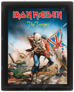 3d obraz Iron Maiden - The Trooper