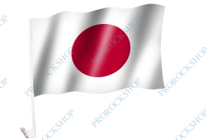 Japonská vlajka na auto