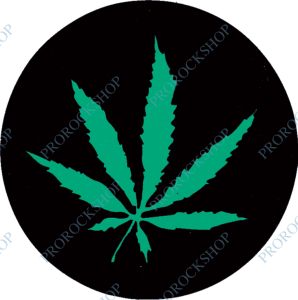 samolepka marihuana - Leaf