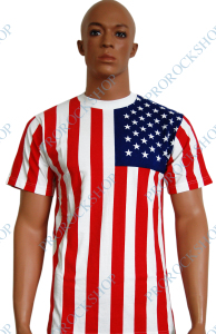 triko vlajka USA