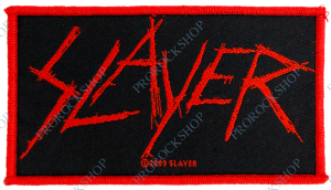 nášivka Slayer - odřené logo