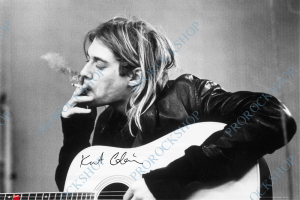 plakát Nirvana - Kurt Cobain