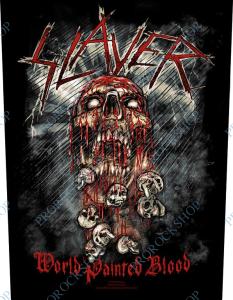 nášivka na záda, zádovka Slayer - World Painted Blood