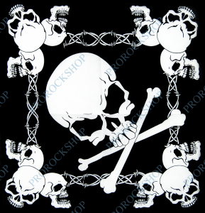 šátek bandana lebky, skulls