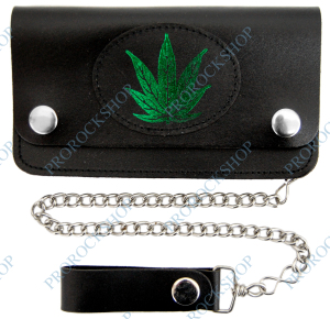 motorkářská peněženka marihuana IV