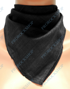 šátek bandana černý II