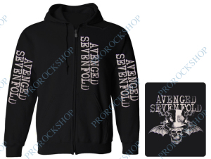 mikina s kapucí a zipem Avenged Sevenfold - Logo