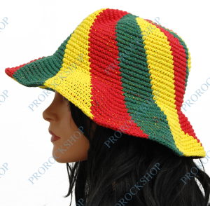 rasta čepice, čepec, rasta barvy svisle