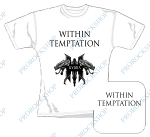 bílé dámské triko Within Temptation