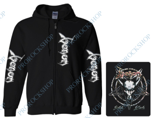 mikina s kapucí a zipem Venom - Metal Black