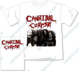 bílé triko Cannibal Corpse - band