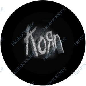 placka, odznak Korn - black logo