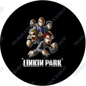 placka, odznak Linkin Park - cartoon
