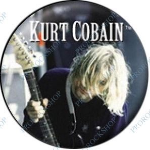 placka, odznak Kurt Cobain III