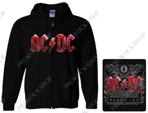 mikina s kapucí a zipem AC/DC - Black Ice III