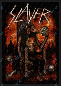 nášivka Slayer - Devil on Throne