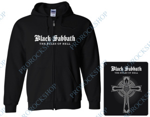 mikina s kapucí a zipem Black Sabbath - The Rules Of Hell II