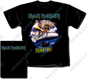 triko Iron Maiden - Flight 666