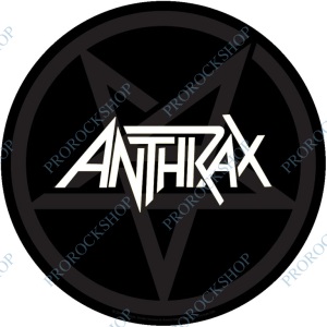 nášivka na záda, zádovka Anthrax - Pentathrax