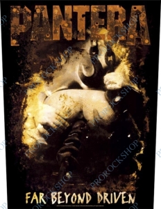 nášivka na záda, zádovka Pantera - Far Beyond Driven