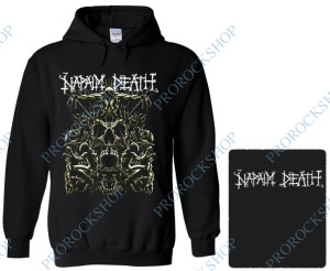 mikina s kapucí Napalm Death - Logo