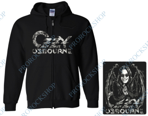 mikina s kapucí a zipem Ozzy Osbourne - Portrait