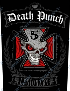 nášivka na záda, zádovka Five Finger Death Punch - Legionary