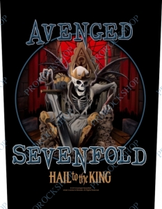nášivka na záda Avenged Sevenfold - Hail To The King