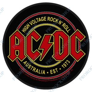 nášivka AC/DC - High Voltage Rock n Roll