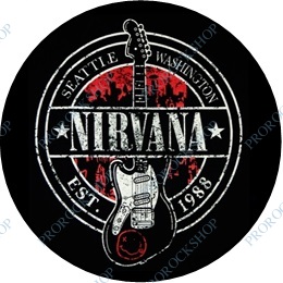 placka, odznak Nirvana - Seattle, Washington