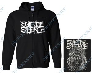mikina s kapucí a zipem Suicide Silence II