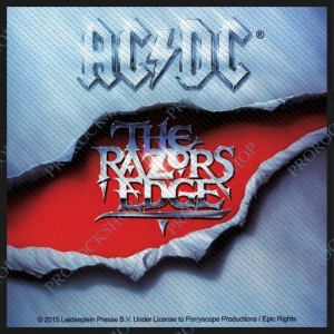 nášivka AC/DC - The Razors Edge