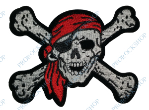emblém, nášivka Pirát 10,5 cm
