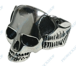 ocelový prsten Lebka - skull II