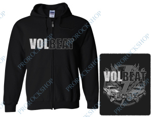 mikina s kapucí a zipem Volbeat - Cars Lightning
