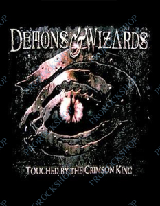 nášivka na záda, zádovka Demons and Wizards - Touched By The Crimson King