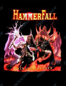 nášivka na záda, zádovka HammerFall - Crimson Thunder