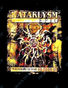 nášivka na záda, zádovka Kataklysm - The Poetry Of War