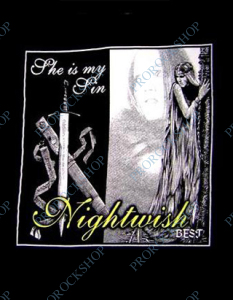 nášivka na záda, zádovka Nightwish - She Is My Sin