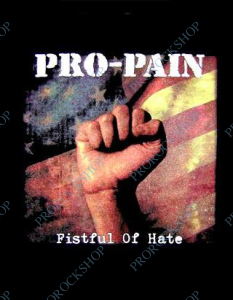 nášivka na záda, zádovka Pro-pain - Fistful Of Hate