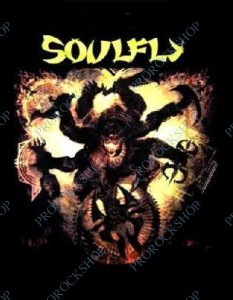nášivka na záda, zádovka Soulfly - Conquer