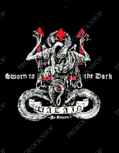 nášivka na záda, zádovka Watain - Sworn to the Dark