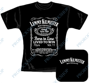 dámské triko Motörhead - Lemmy Kilmister whiskey