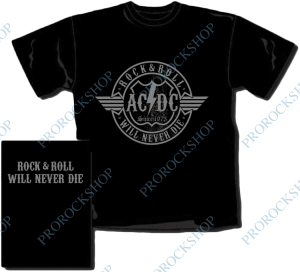 dětské triko AC/DC - Rock and Roll Will Never Die