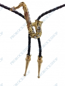 bolo, western kravata Saxofon