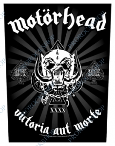 nášivka na záda Motörhead - Victoria Aut Morte 1975-2015